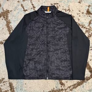 Peter Millar Merge Elite Full Zip Golf Jacket Size Large Water/Wind Resistant